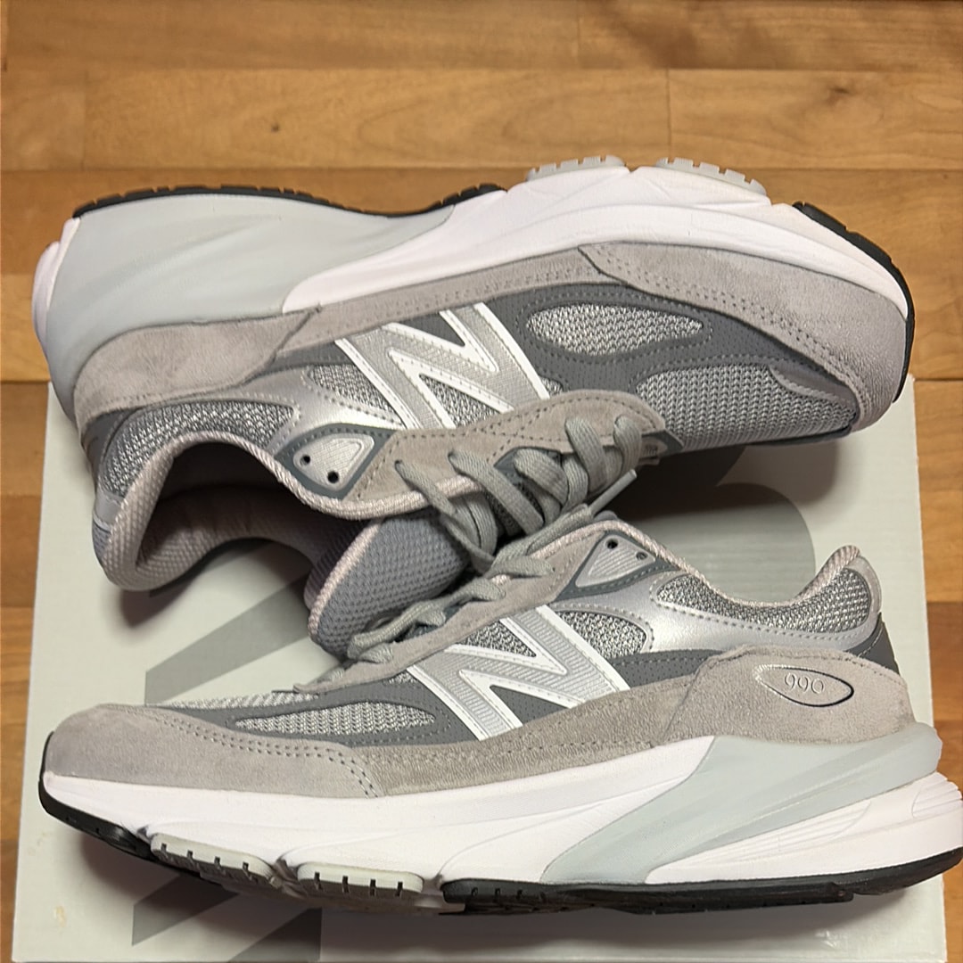 ニューバランス 990V6 "グレー" (ヒールロゴ NB)