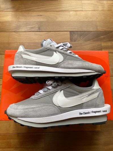 Fragment × sacai × Nike LD Waffle "Light Smoke Grey"