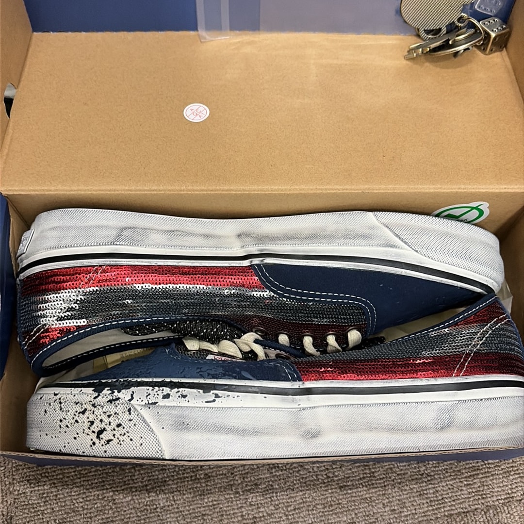 Vans Premium Authentic 44 "Red/Navy"