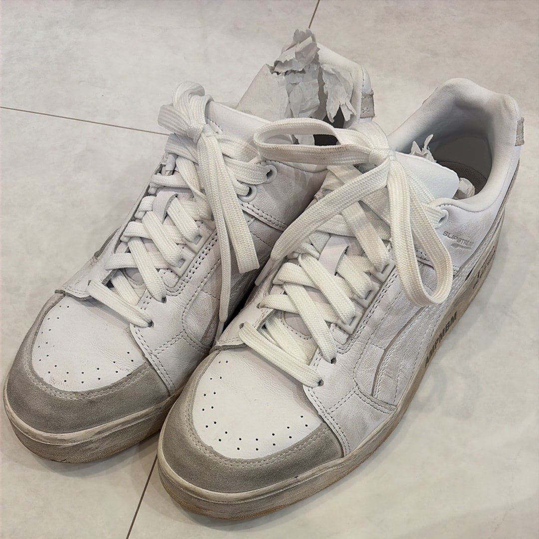 MB × atmos × Puma Slipstream Low "White"