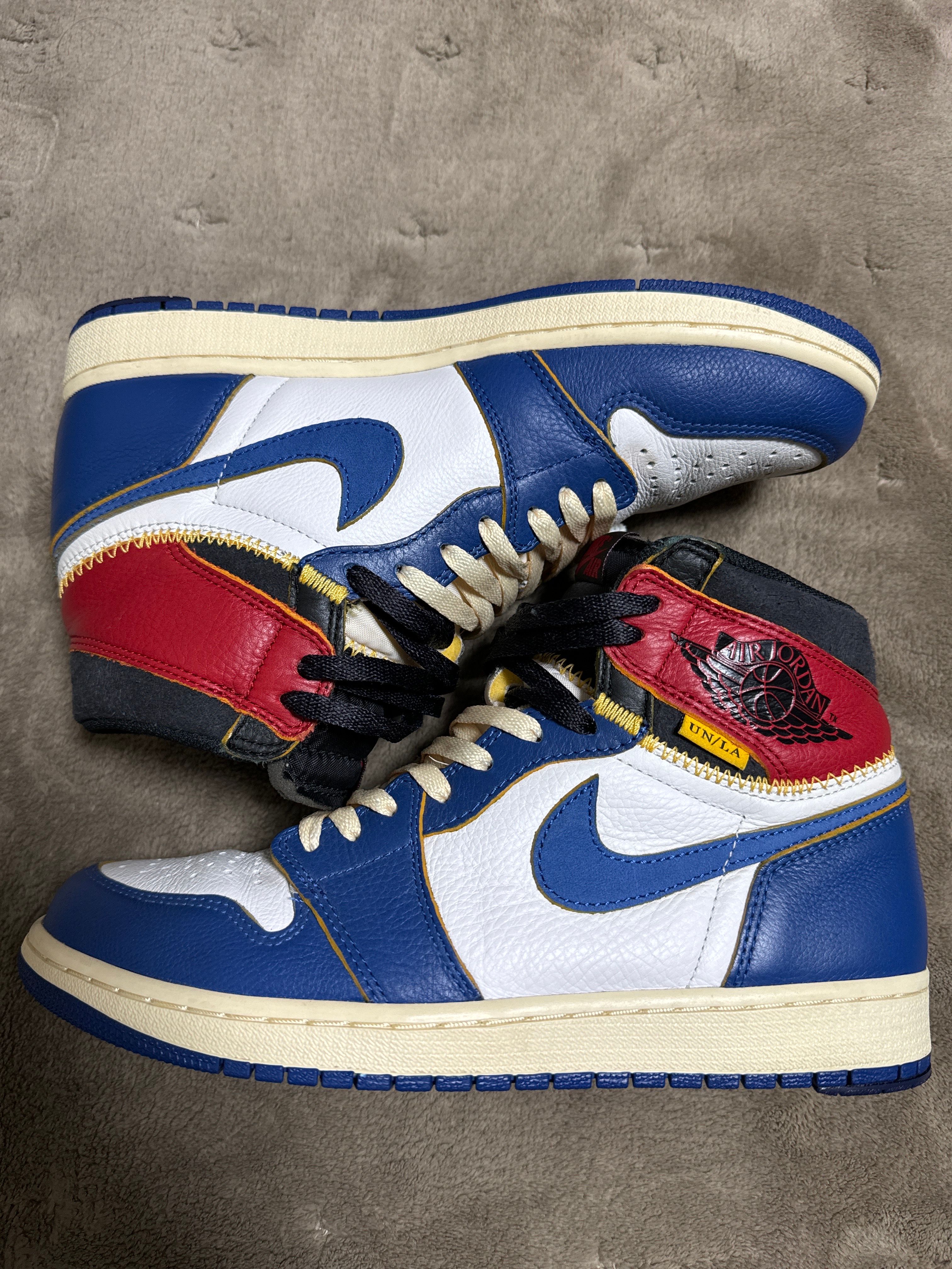 Union × Nike Air Jordan 1 Retro High OG NRG "Storm Blue/Varsity Red"