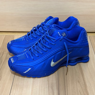 Nike Women's Shox R4 "Racer Blue and Metallic Silver"
