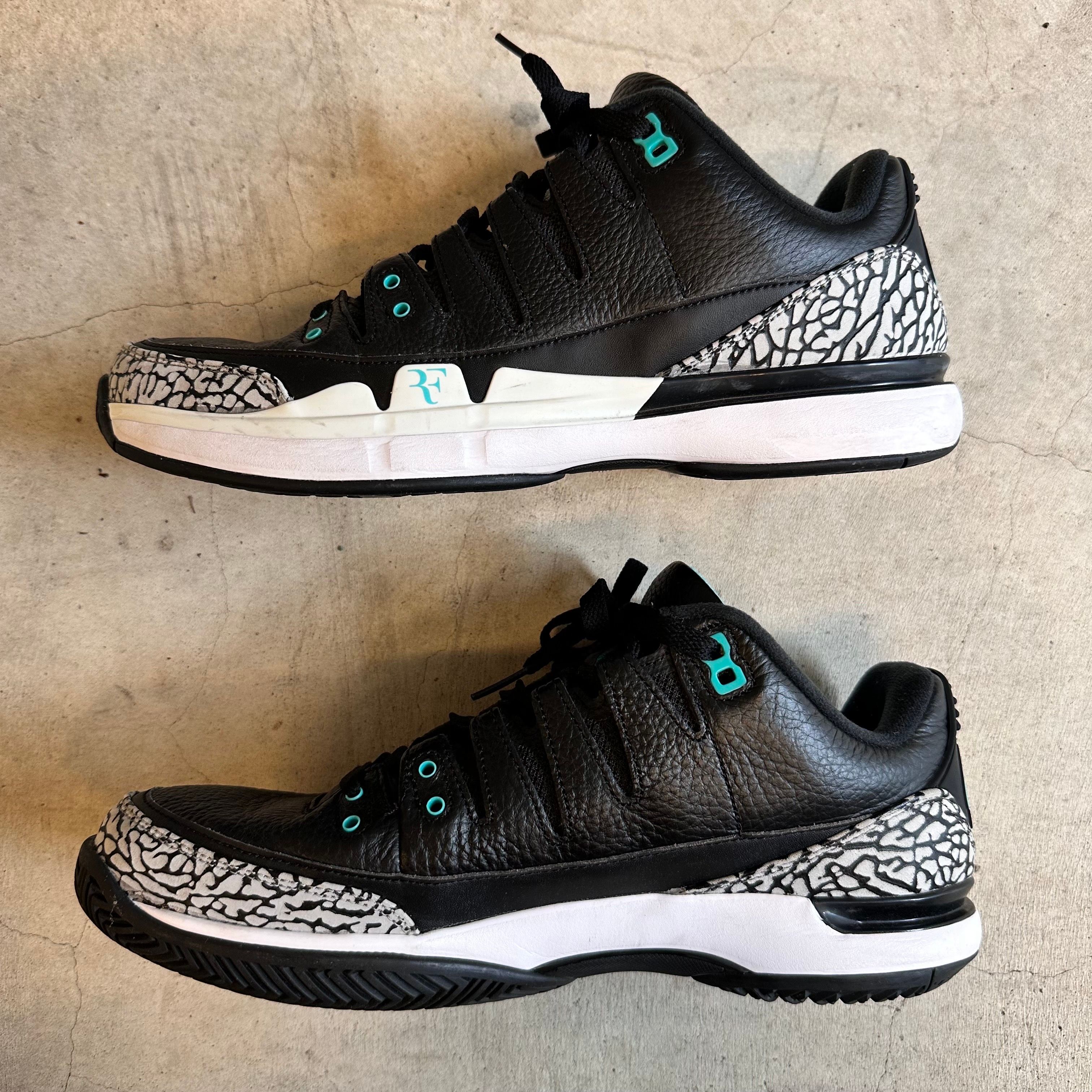 atmos × Nike Zoom Vapor AJ3 "Elephant/Safari"
