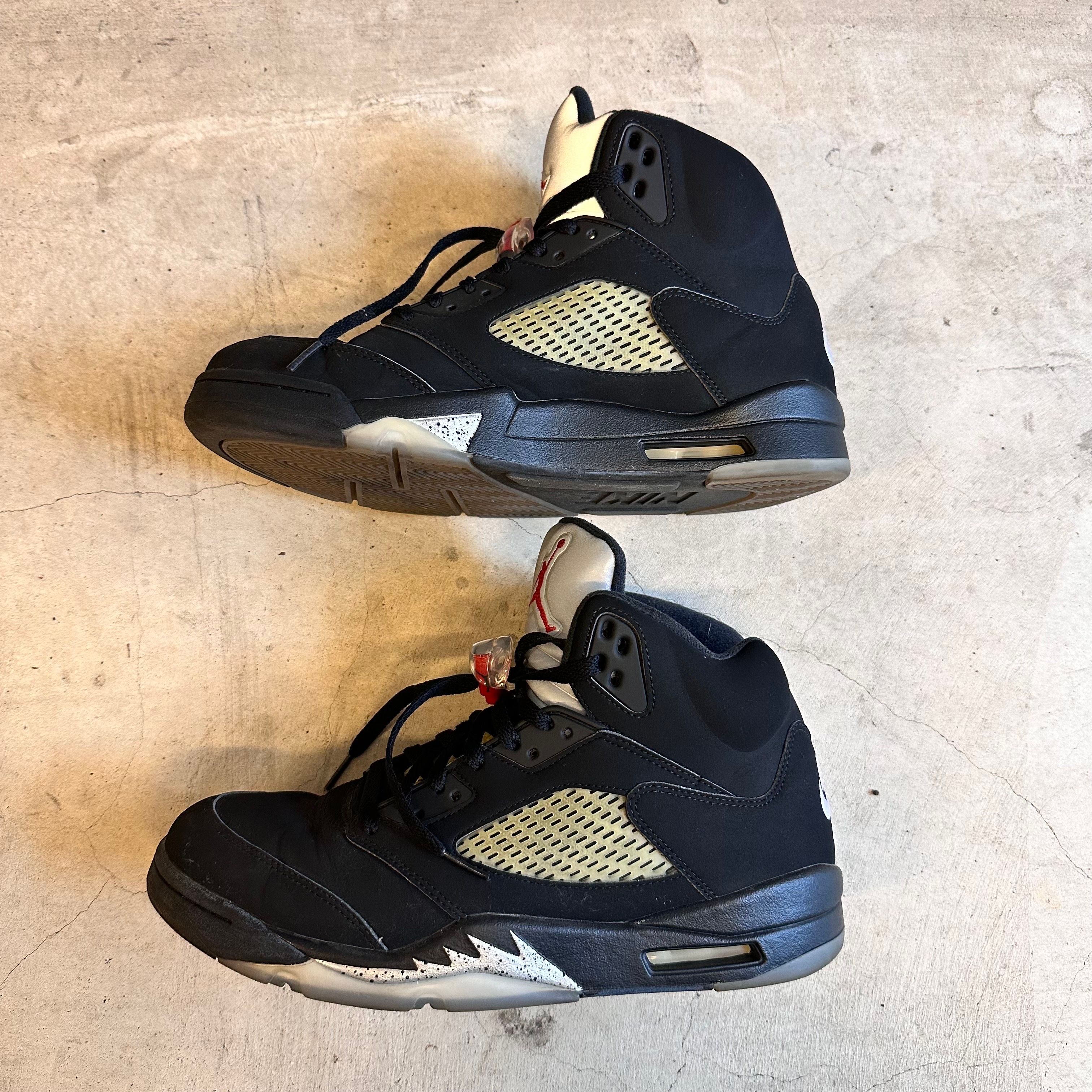 Nike Air Jordan 5 Retro OG "Black/Fire Red/Metallic Silver/White" (2016)