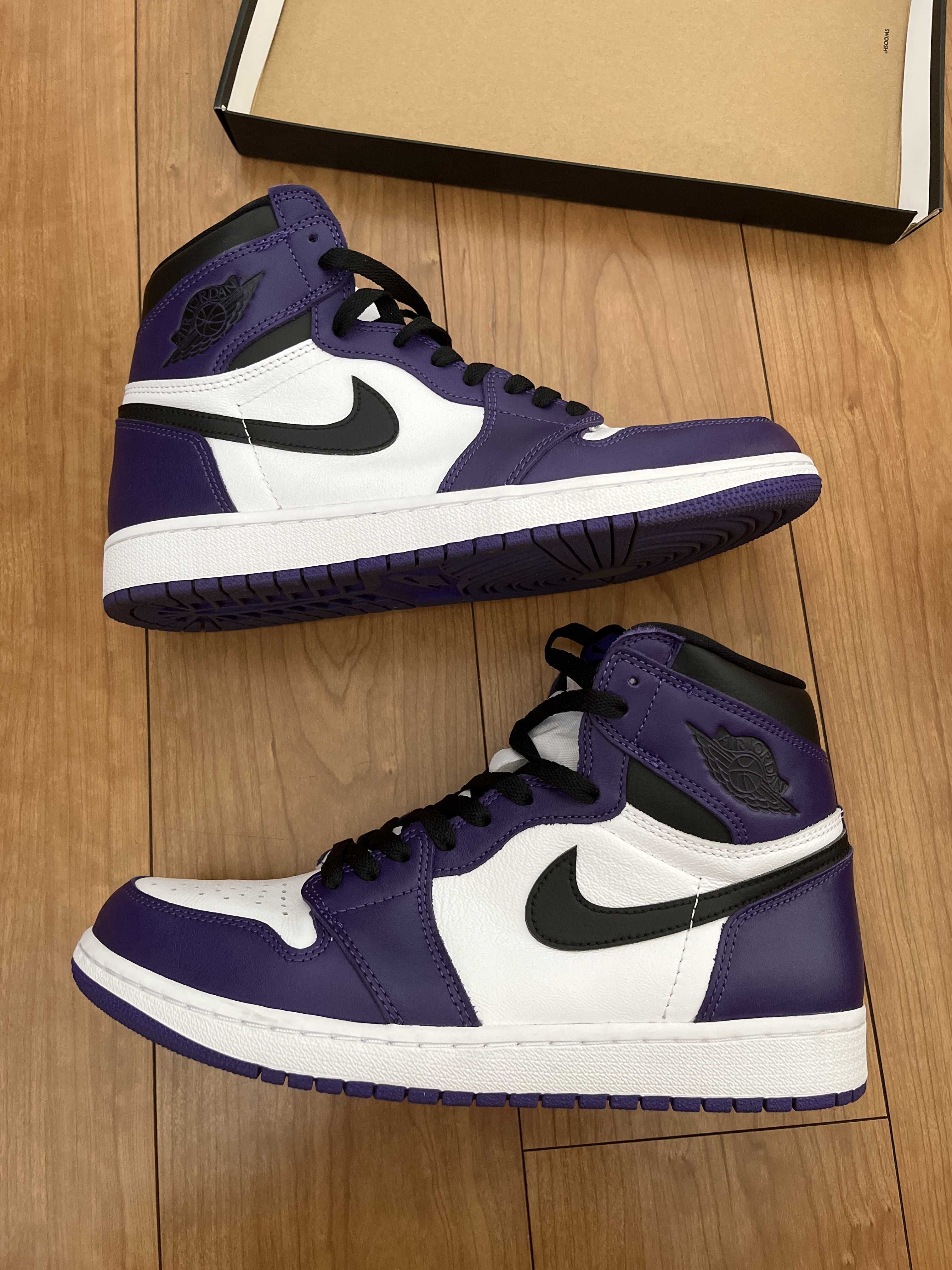 Nike Air Jordan 1 Retro High OG "Court Purple White/Black" (2020)