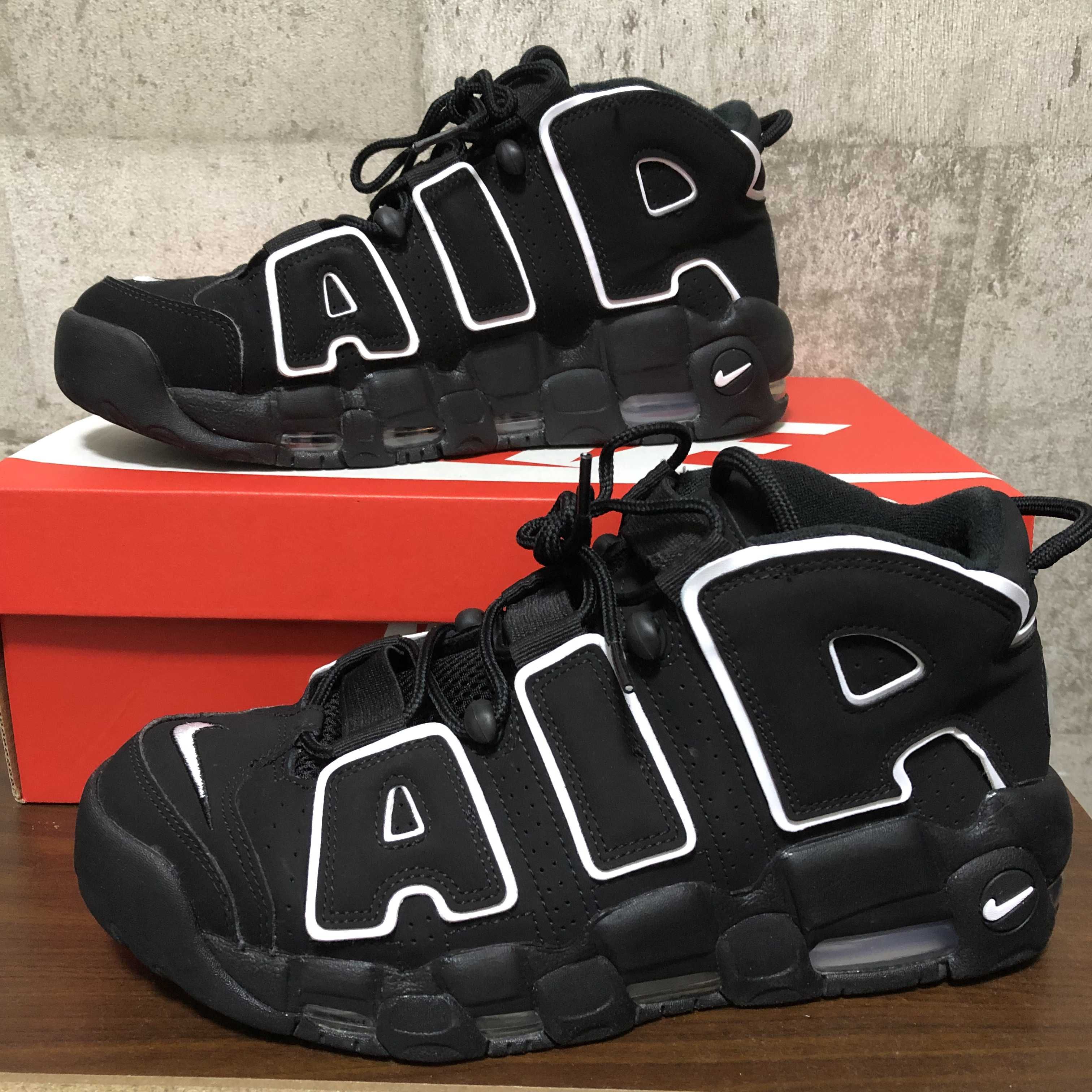 Nike Air More Uptempo "Black/White"(2020)