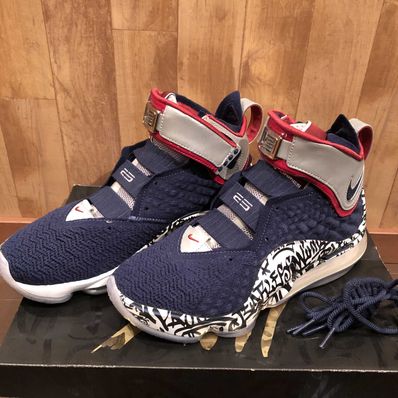 NIKE LEBRON 17 "GRAFFITI COLD BLUE"