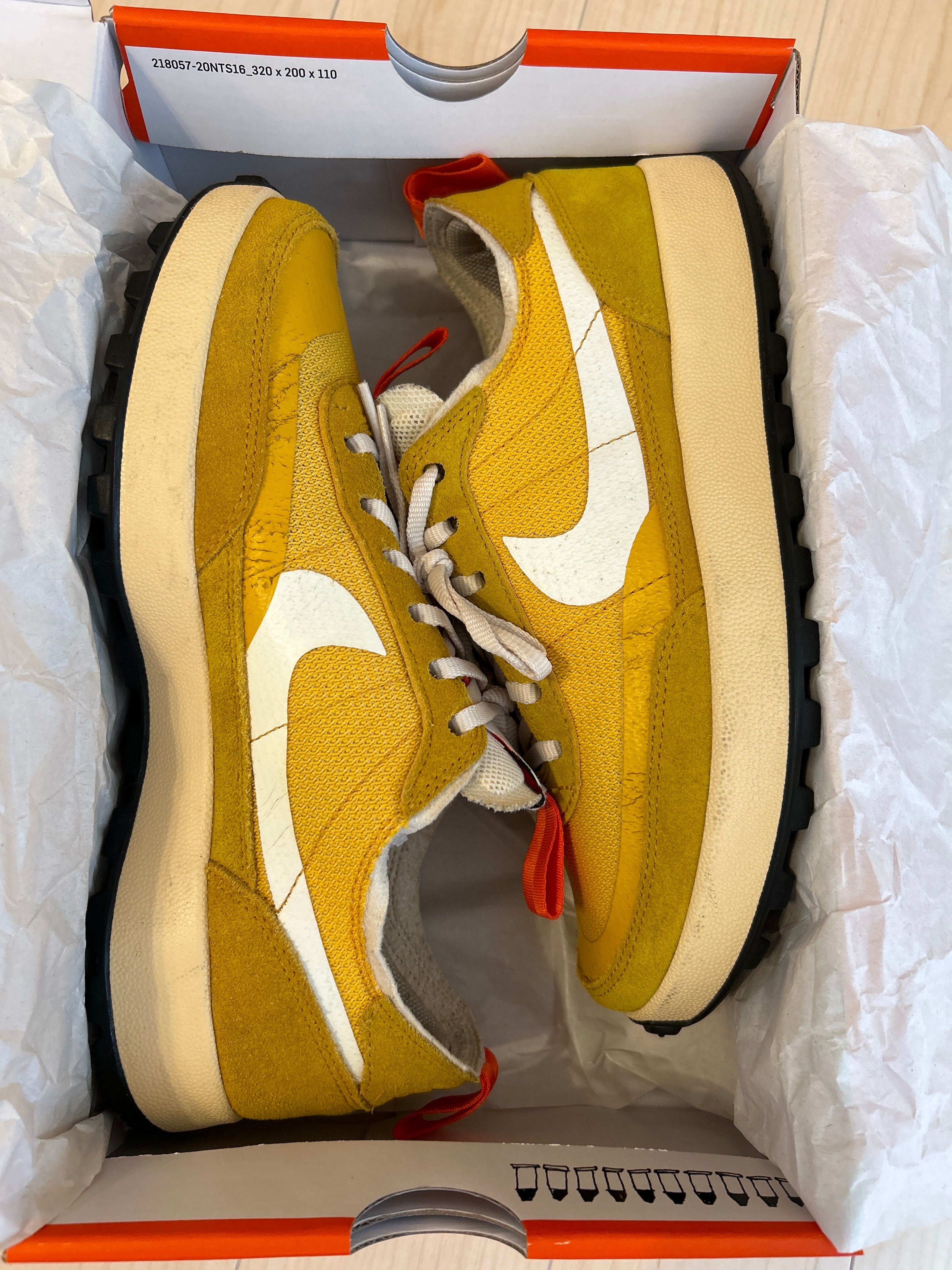 Tom Sachs × NikeCraft Women's General Purpose Shoe "Yellow / Archive"