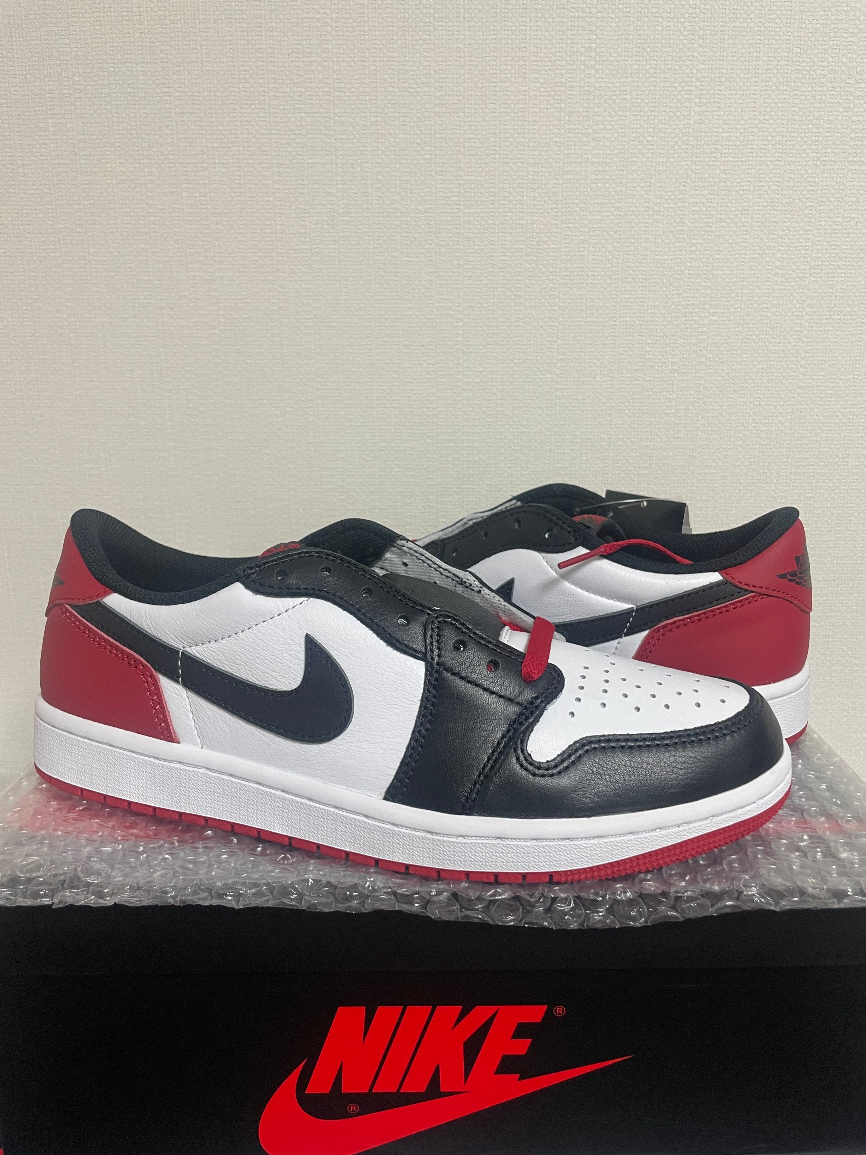 Nike Air Jordan 1 Retro Low OG "Black Toe"