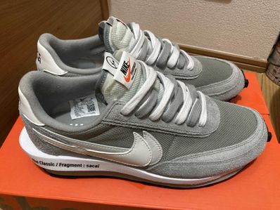 Fragment × sacai × Nike LD Waffle "Light Smoke Grey"