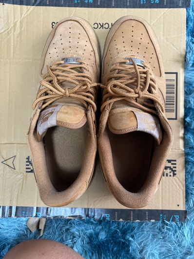 Supreme × Nike Air Force 1 Low "Flax/Wheat"
