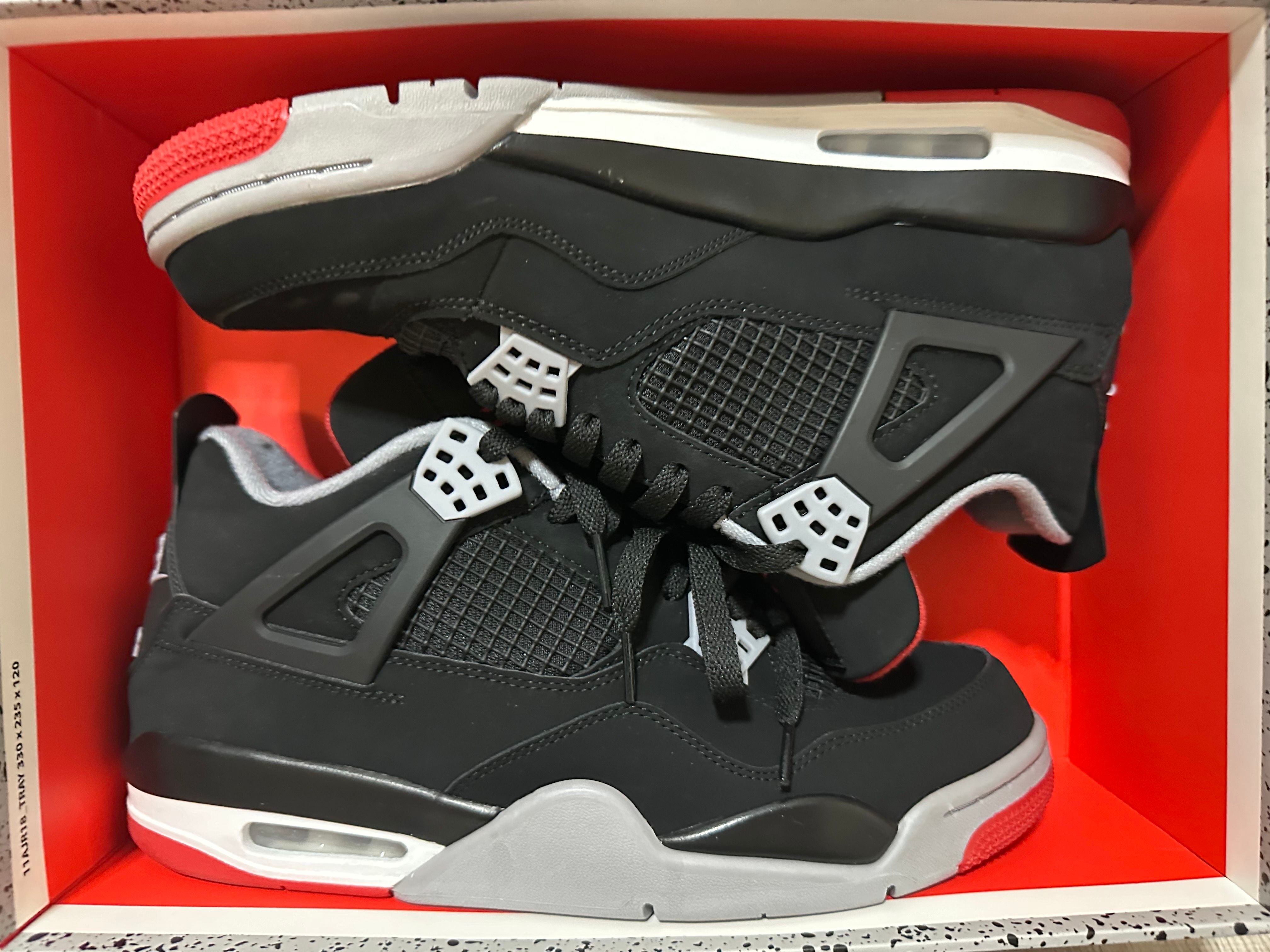 Nike Air Jordan 4 Retro "Bred" (2019)