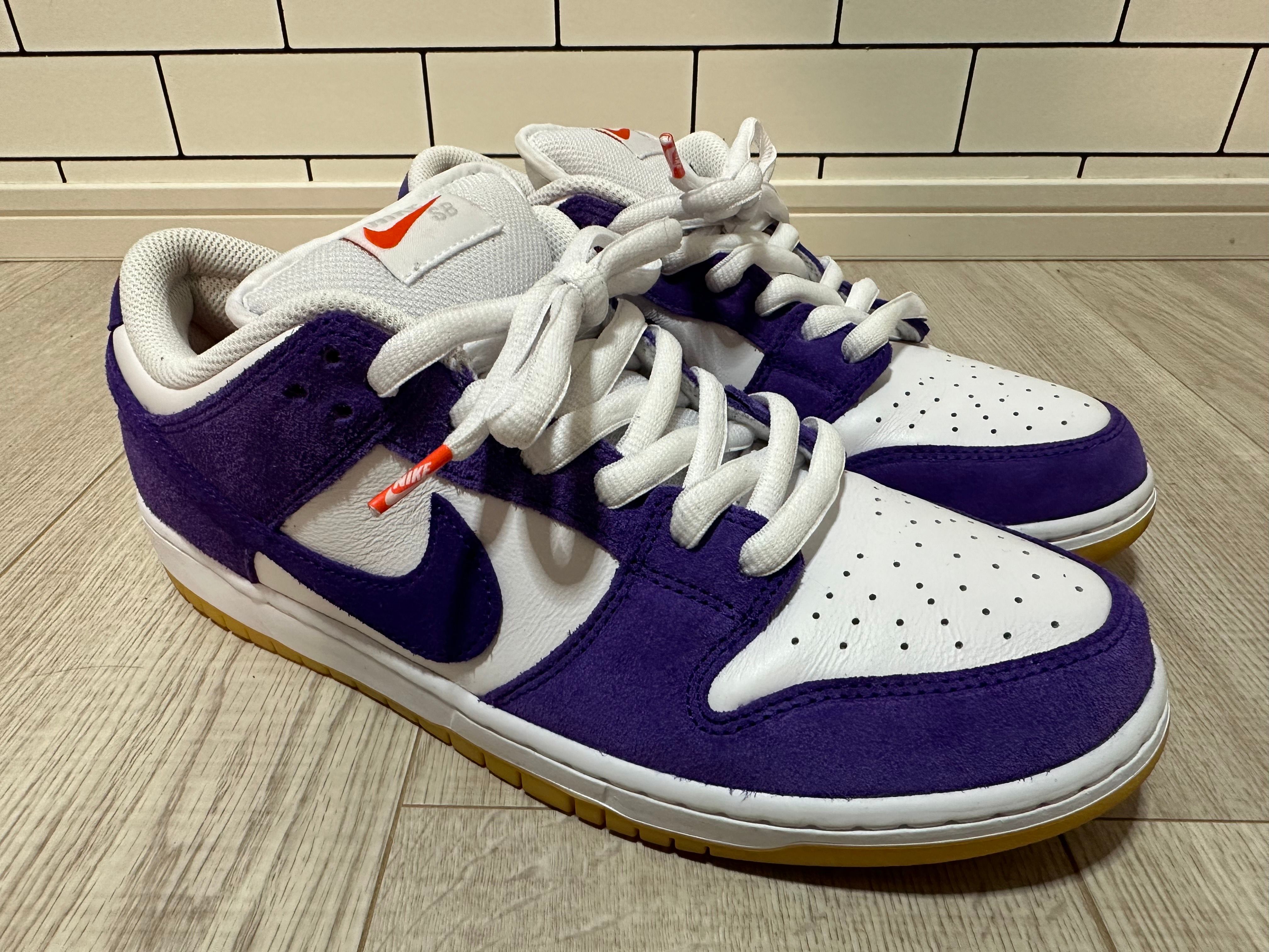 Nike SB Dunk Low Pro ISO Orange Label "Court Purple Gum"