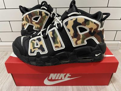 NIKE AIR MORE UPTEMPO "BLACK CAMO"