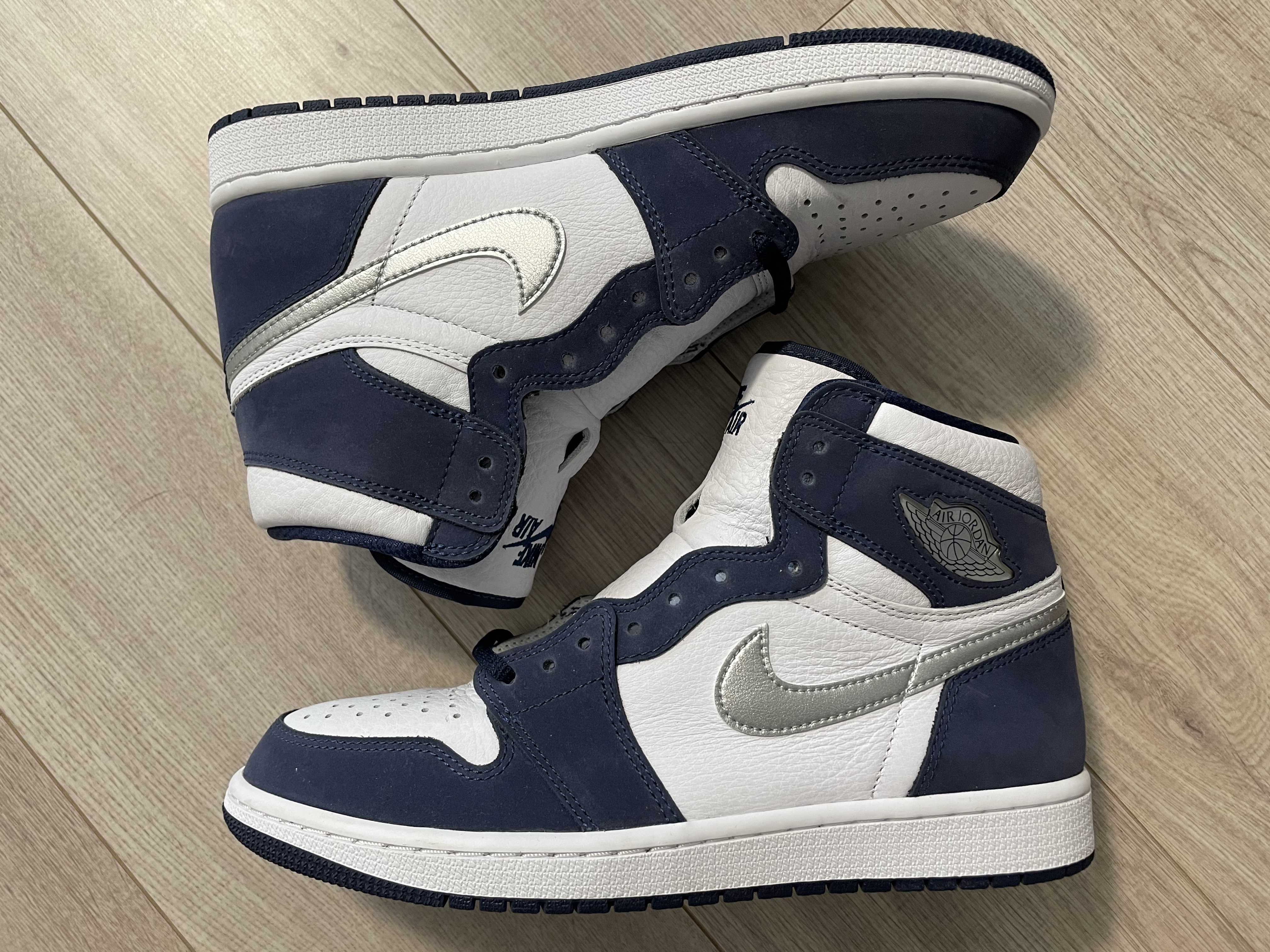 Nike Air Jordan 1 High OG CO.JP "White/Midnight Navy" (2020)(ブリーフケースなし)