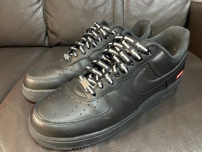 Supreme × Nike Air Force 1 Low "Black"