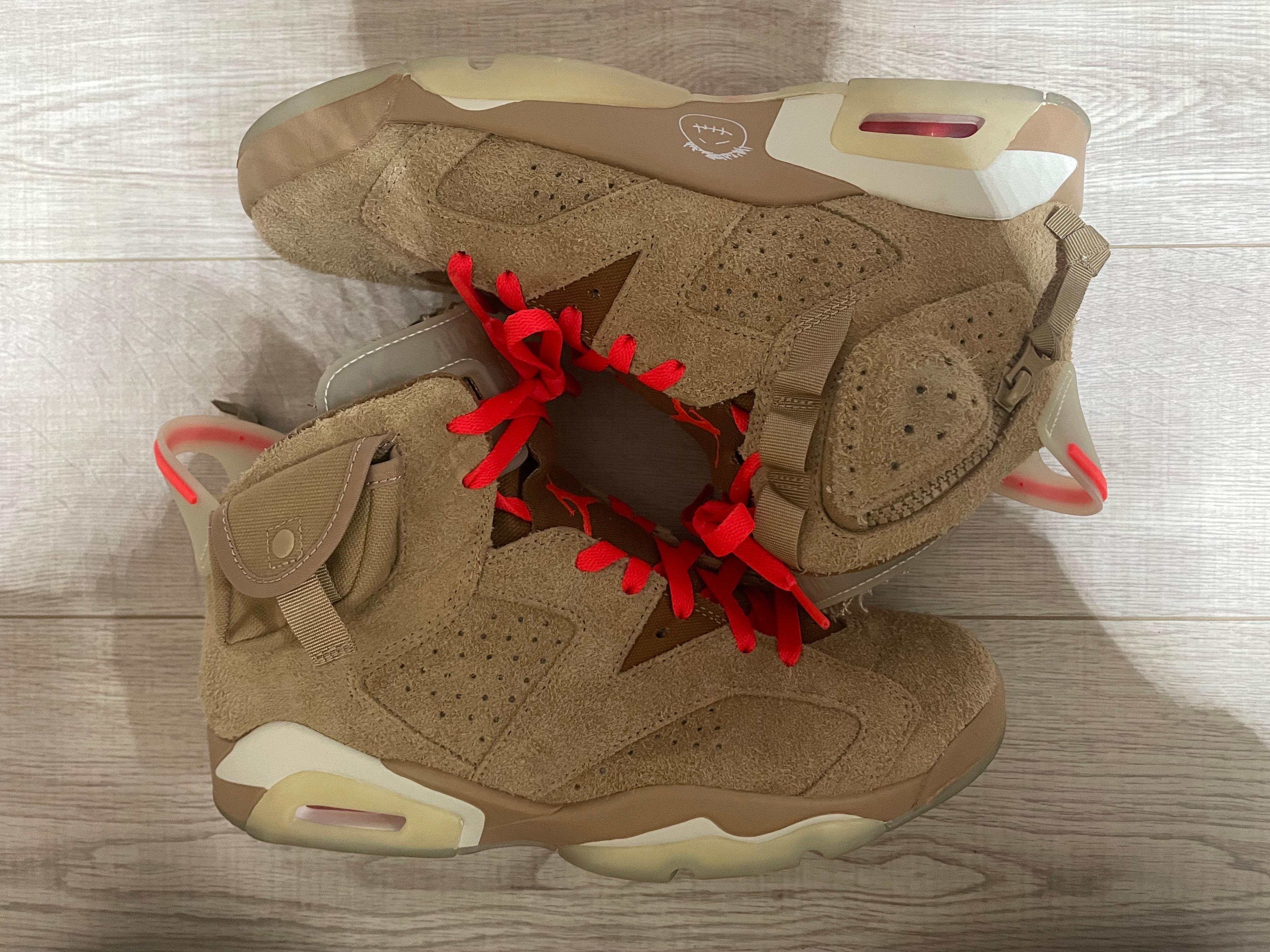 Travis Scott × Nike Air Jordan 6 "British Khaki"