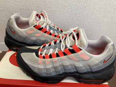 Nike Air Max 95 "White/Solar Red"