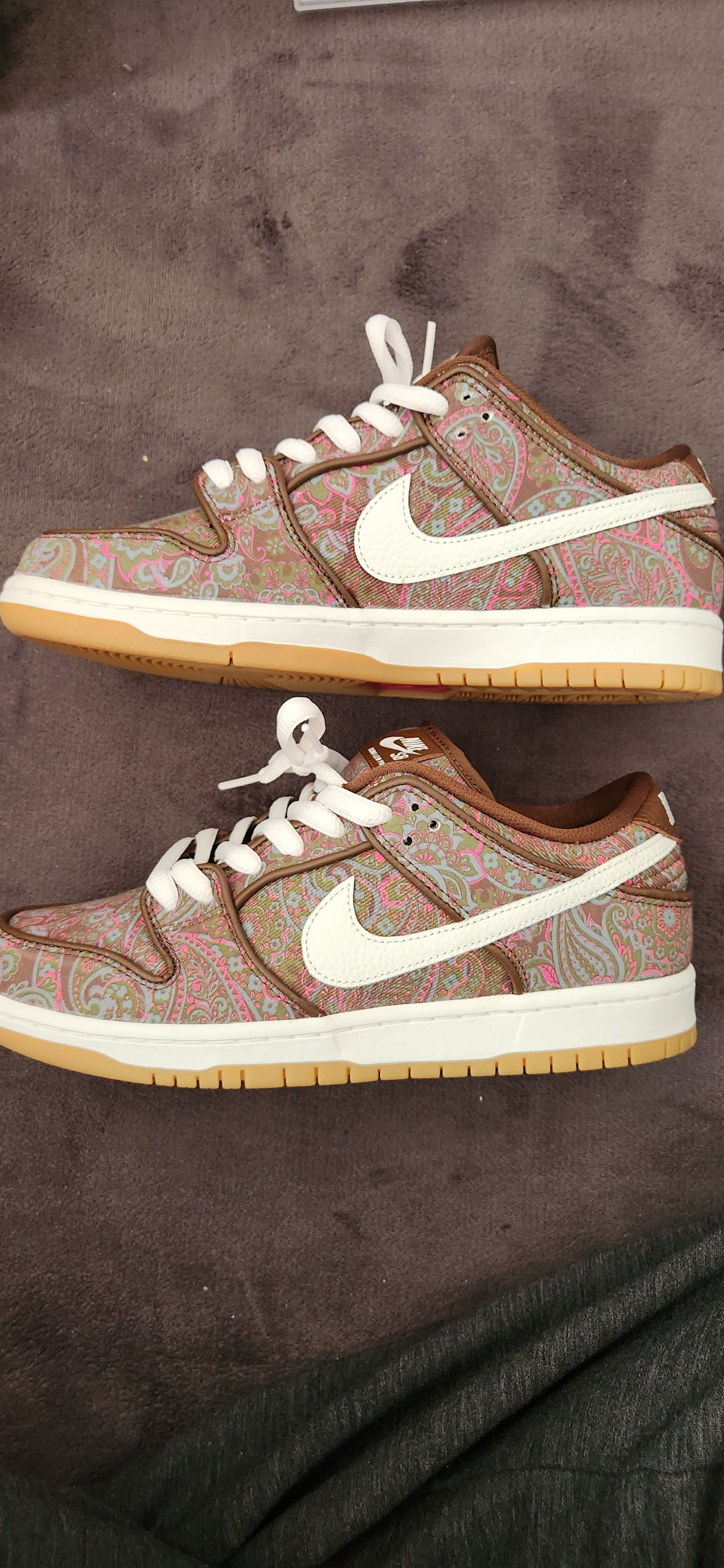 Nike SB Dunk Low PRM "Brown Paisley"