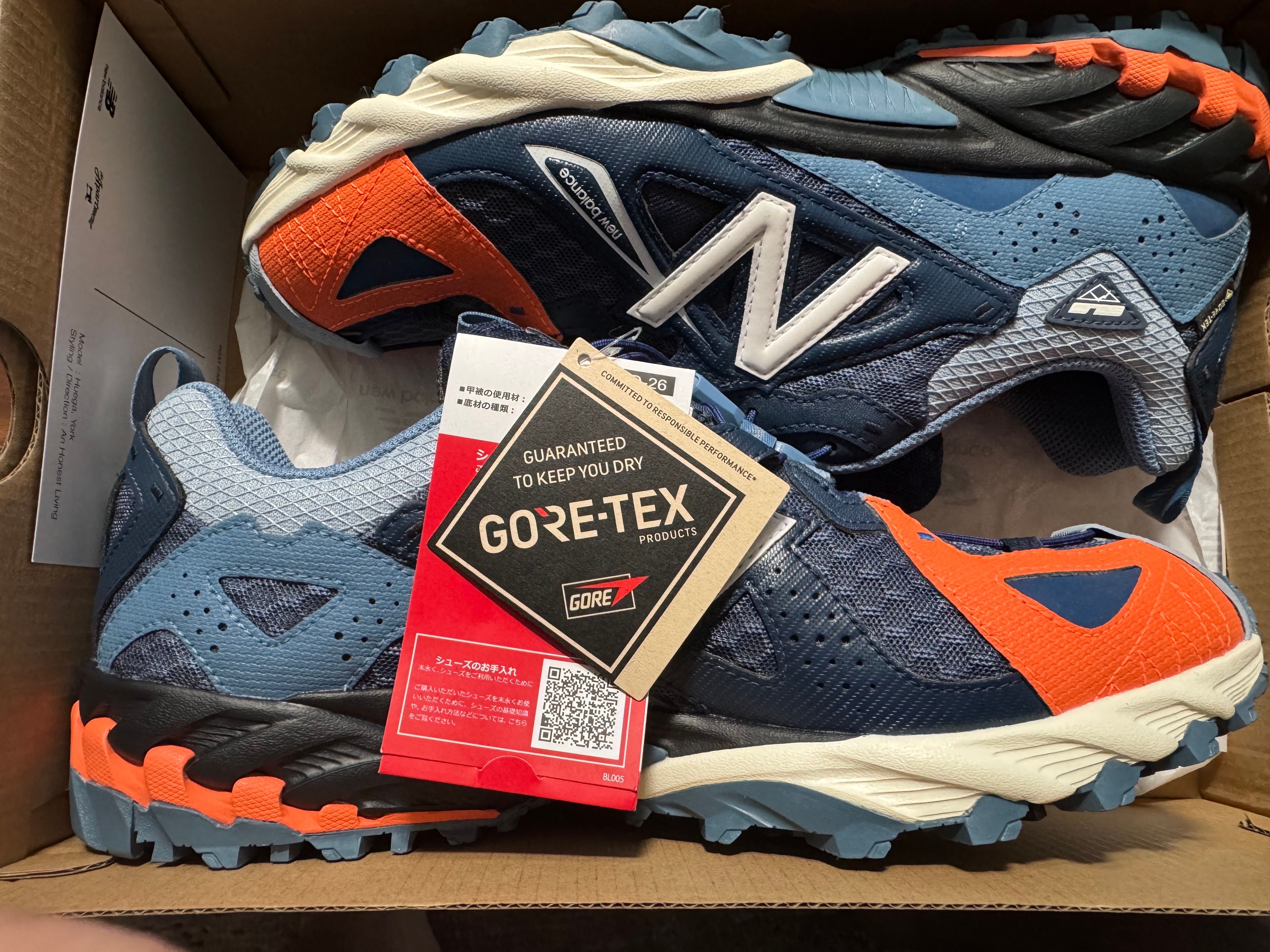 the Apartment × New Balance 610 GORE-TEX Subway Series "Navy"