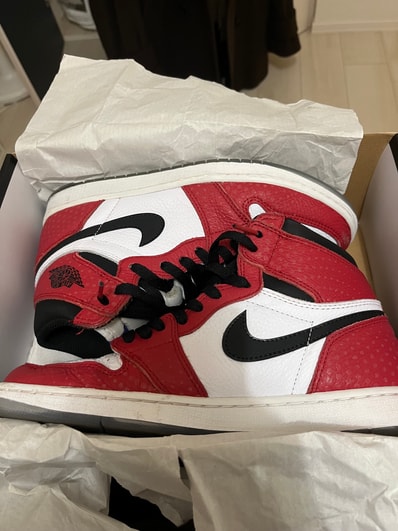 Spiderman × Nike Air Jordan 1 Origin Story "Gym Red/White/Photo Blue/Black"