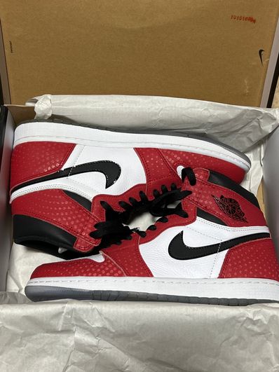 Spiderman × Nike Air Jordan 1 Origin Story "Gym Red/White/Photo Blue/Black"