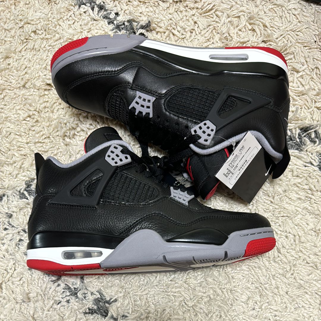 Nike Air Jordan 4 Retro "Bred Reimagined"