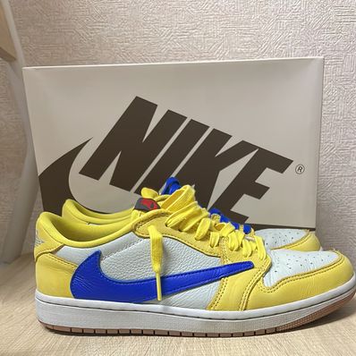 Travis Scott × Nike Women's Air Jordan 1 Retro Low OG "Canary"