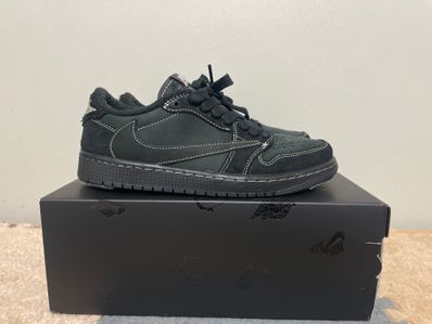 Travis Scott × Nike Air Jordan 1 Low OG SP "Black Phantom"