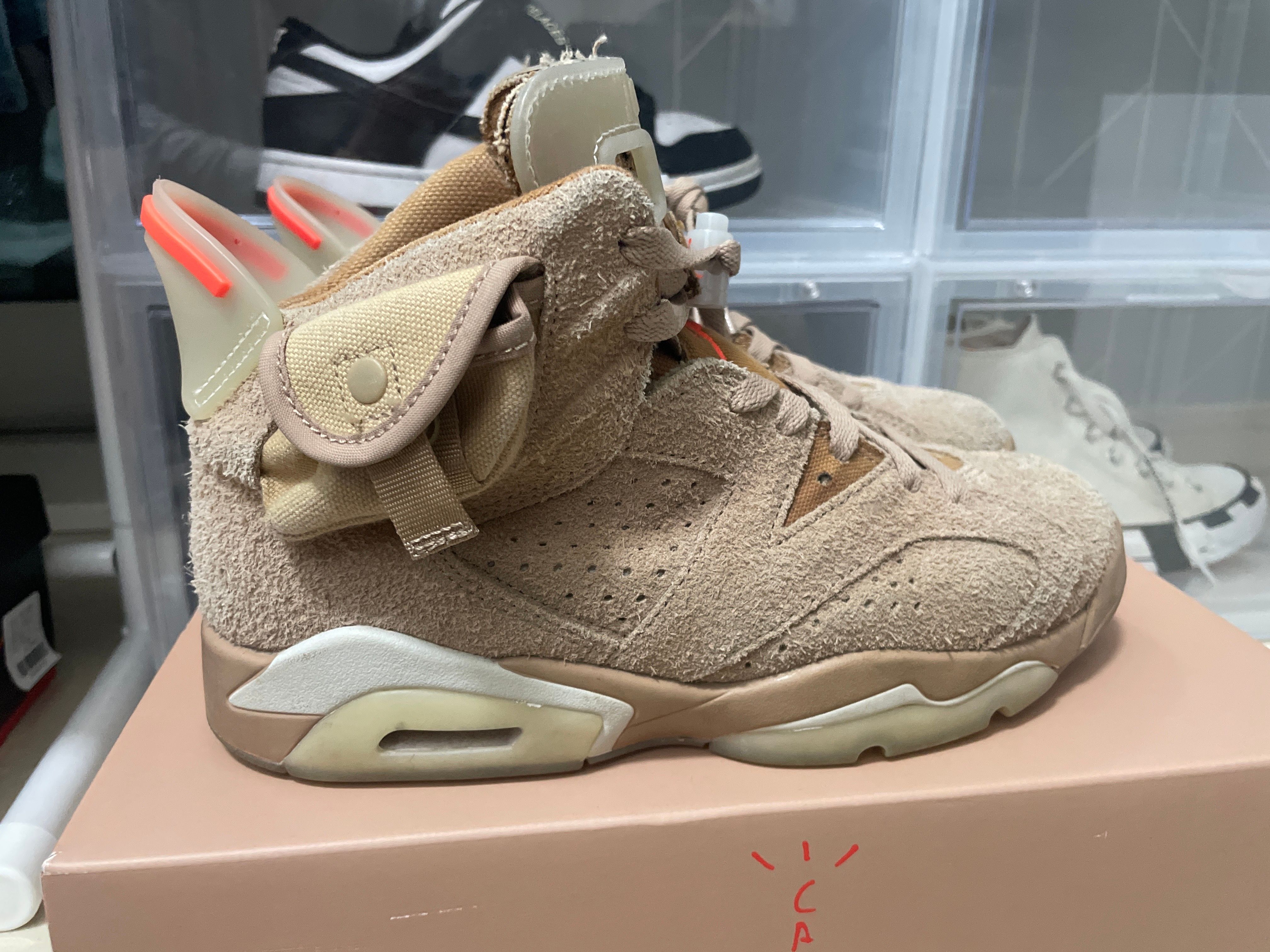 Travis Scott × Nike Air Jordan 6 "British Khaki"