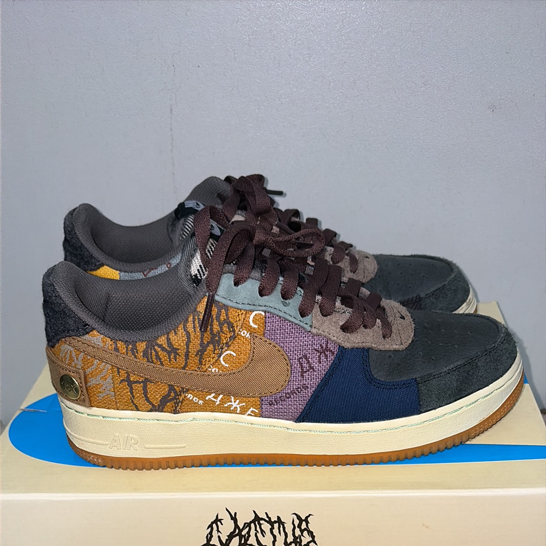 Travis Scott × Nike Air Force 1 Low Cactus Jack "Multi Color"
