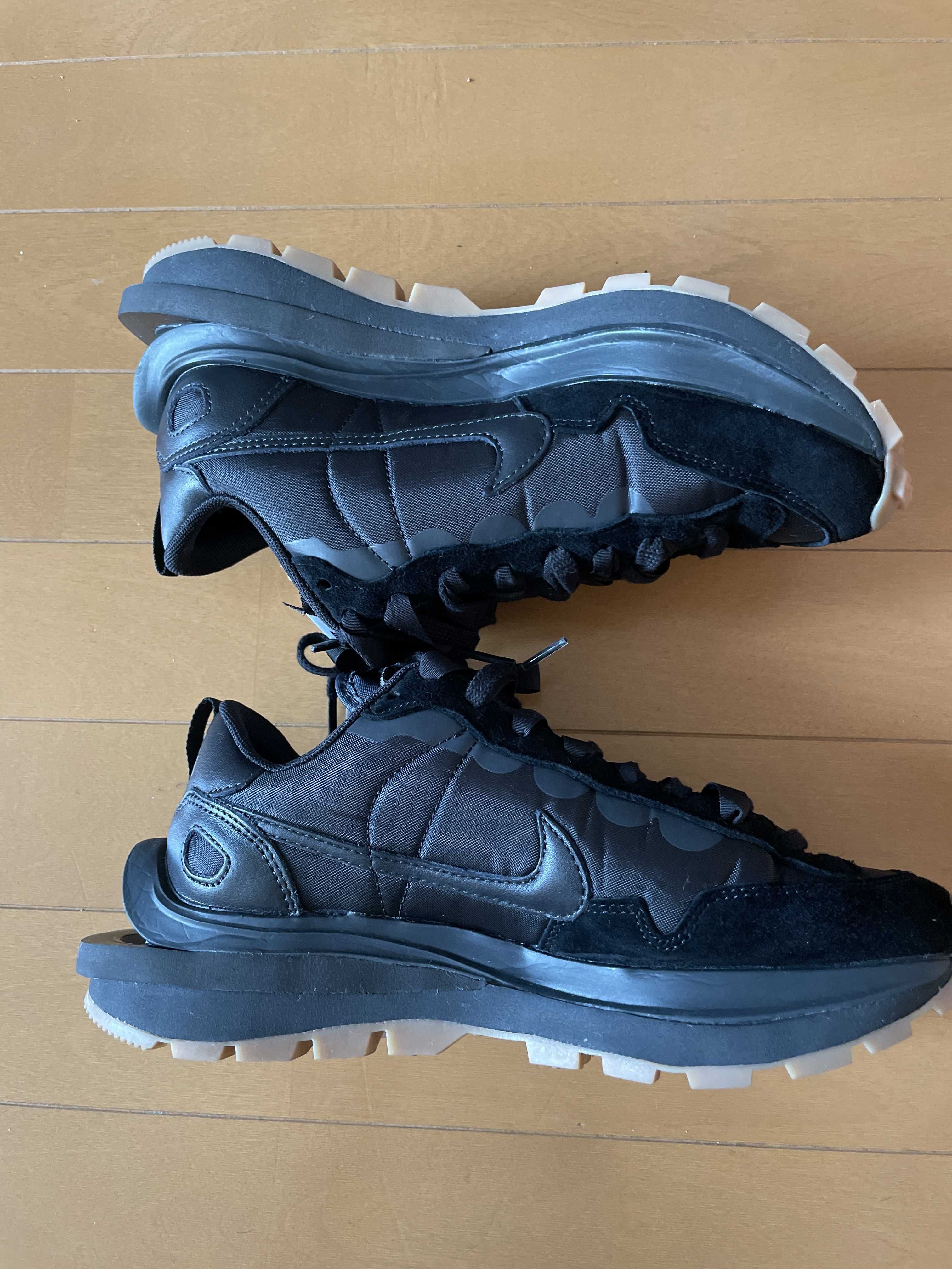 sacai × Nike VaporWaffle "Black Gum"