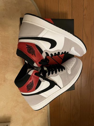 Nike Air Jordan 1 High OG "White/Black/Light Smoke Grey"