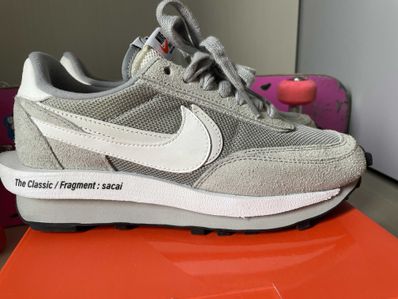 Fragment × sacai × Nike LD Waffle "Light Smoke Grey"