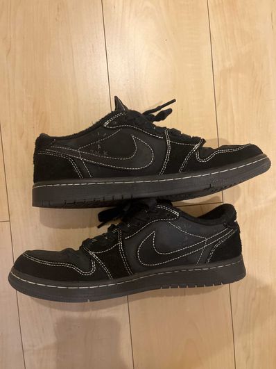 Travis Scott × Nike Air Jordan 1 Low OG SP "Black Phantom"