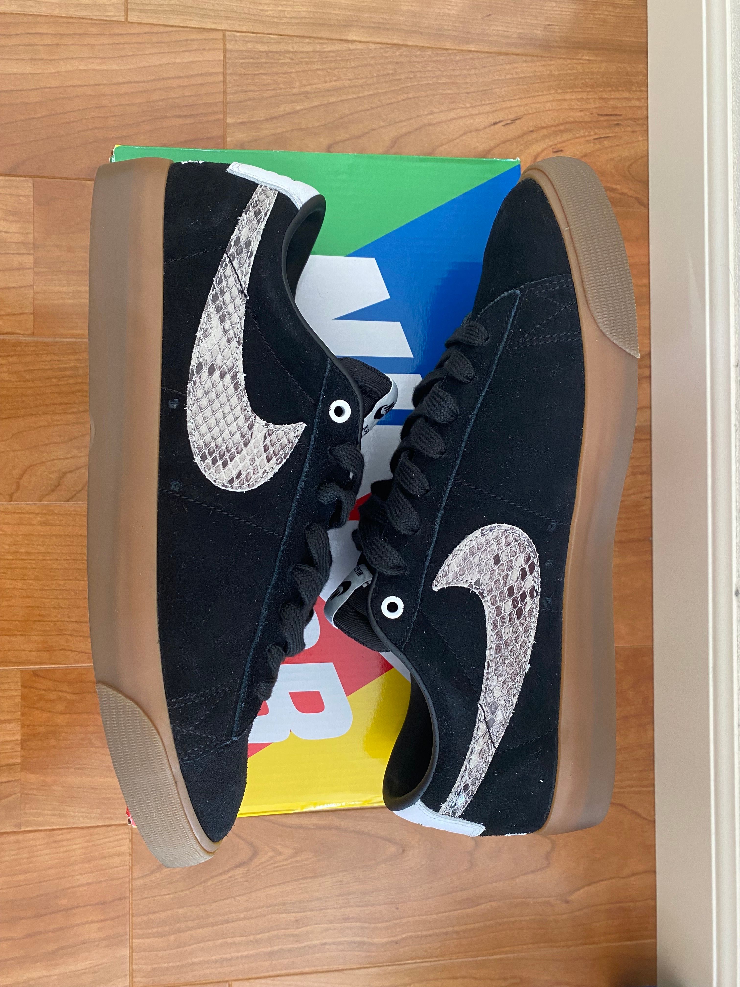 Wacko Maria × Nike SB Blazer Low "Black"