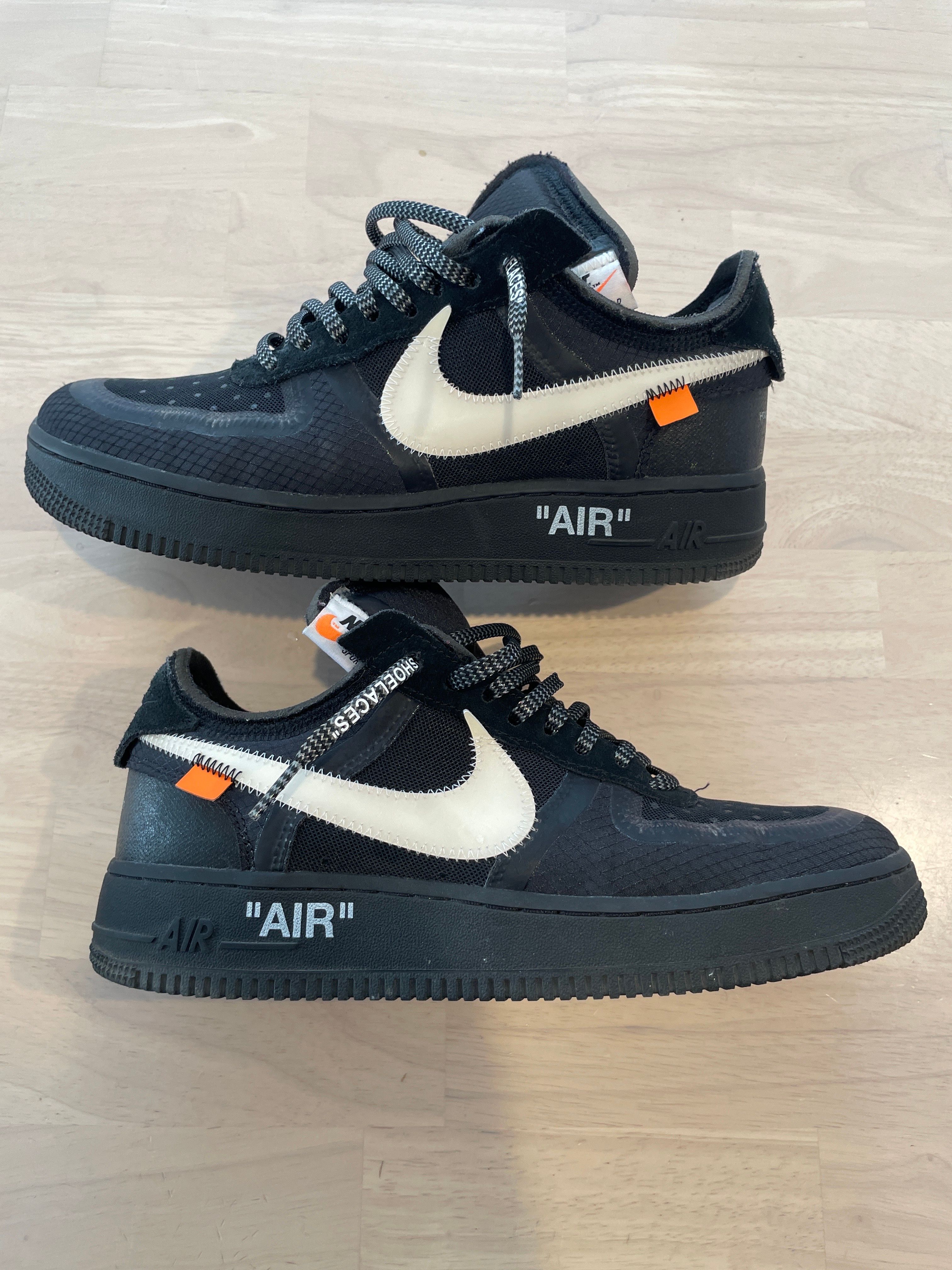 Off-White × Nike Air Force 1 Low "Black"