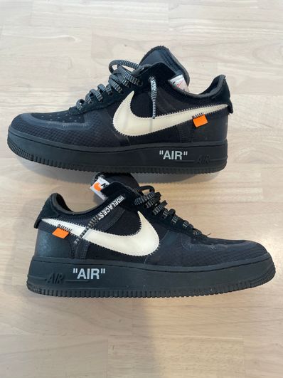 Off-White × Nike Air Force 1 Low "Black"
