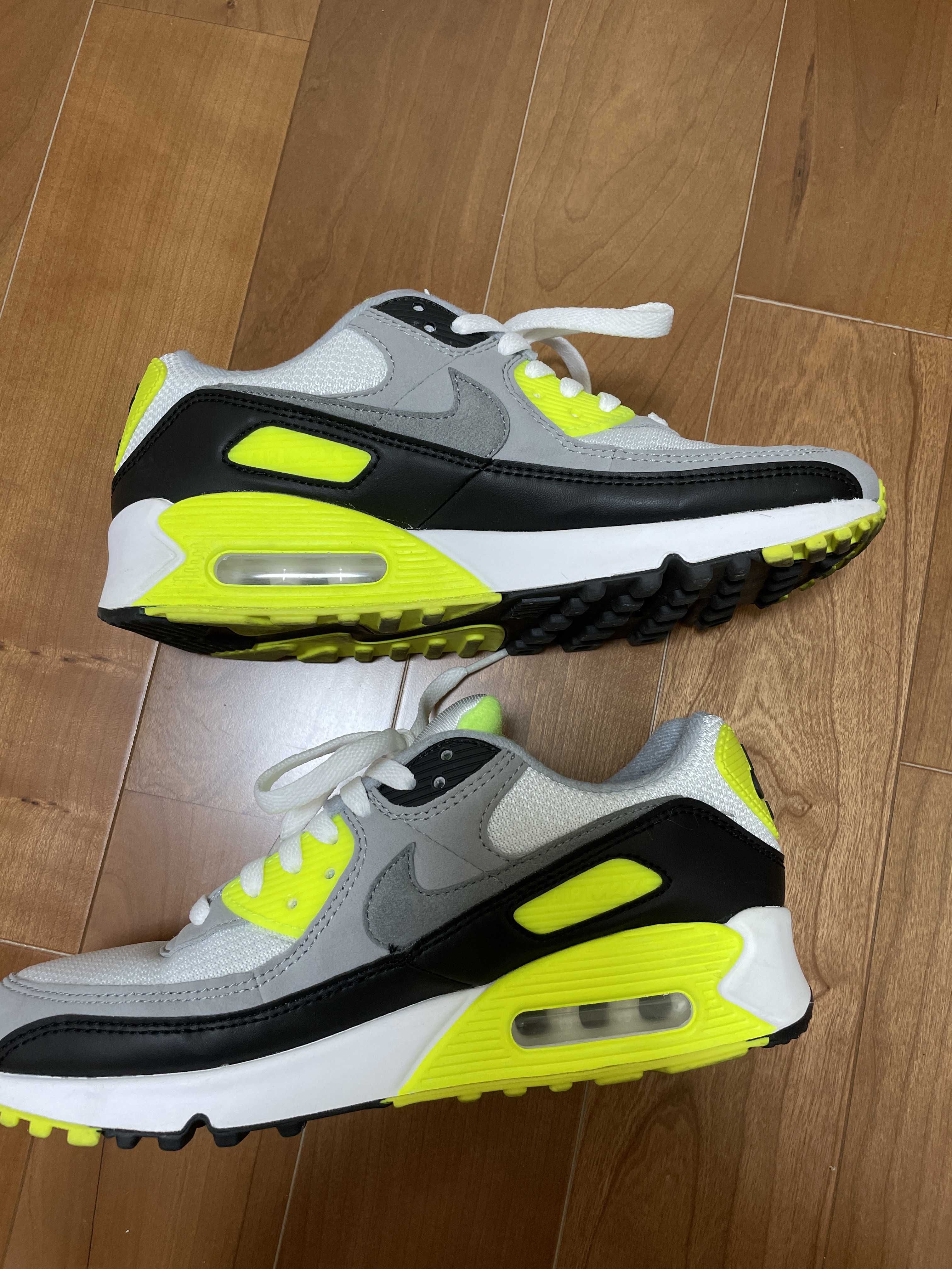 NIKE AIR MAX 90 "VOLT/PARTICLE GREY"