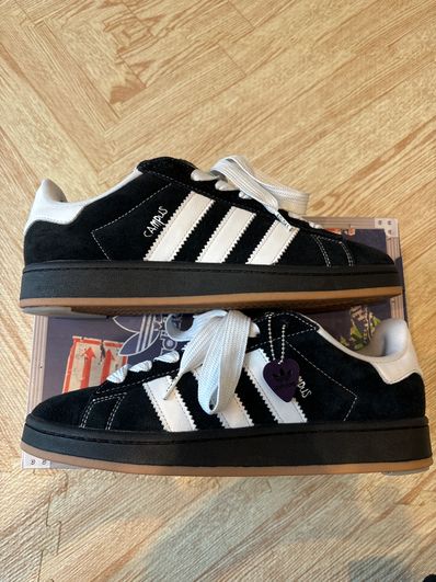 Korn × adidas Campus 00s "Black/White Gum"