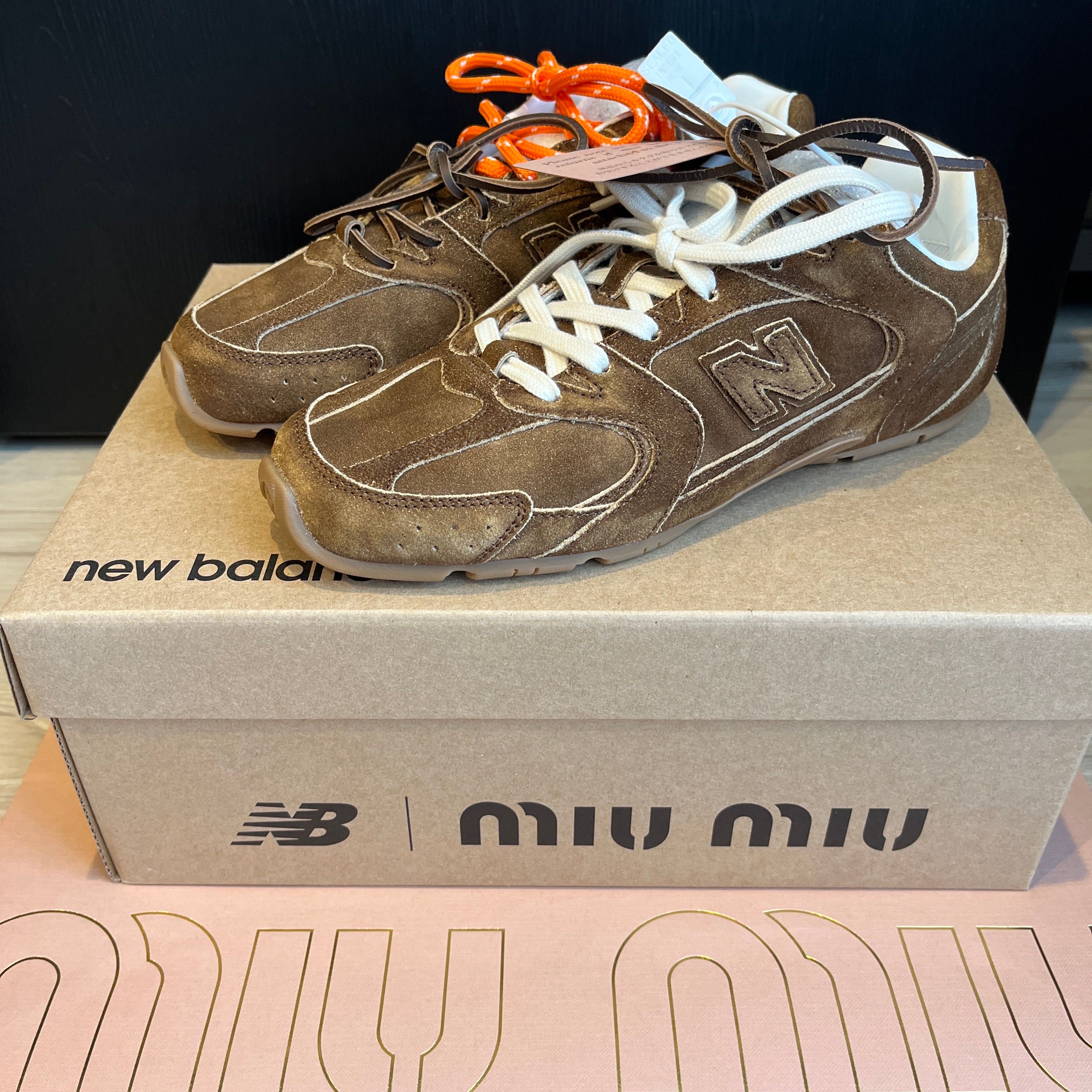 Miu Miu × New Balance Women's 530 SL "Brown"