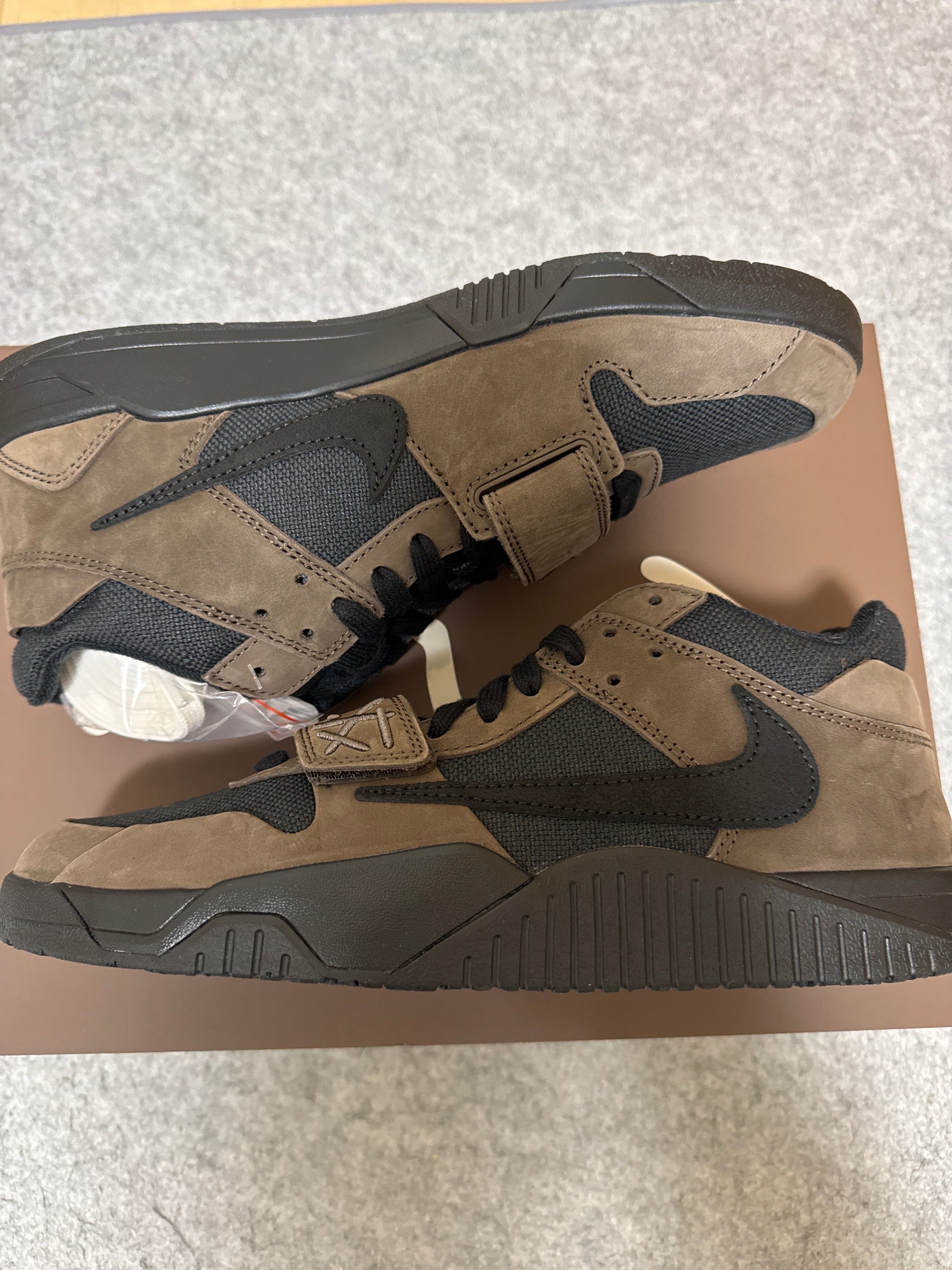 Travis Scott × Nike Jordan Jumpman Jack TR CJ1 T-Rexx "Black and Dark Mocha"