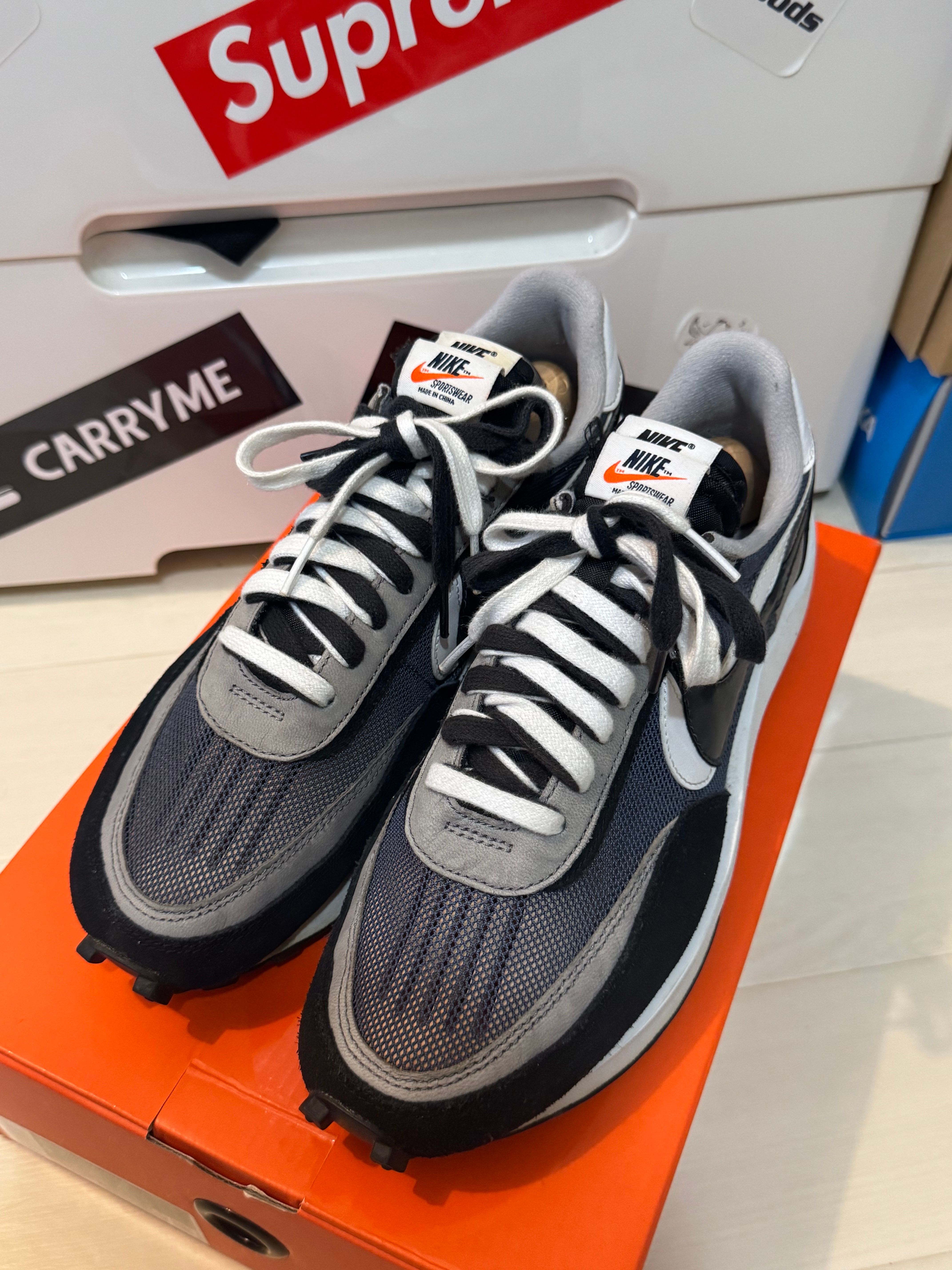 sacai × Nike LD Waffle "Black"