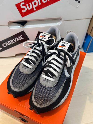 sacai × Nike LD Waffle "Black"