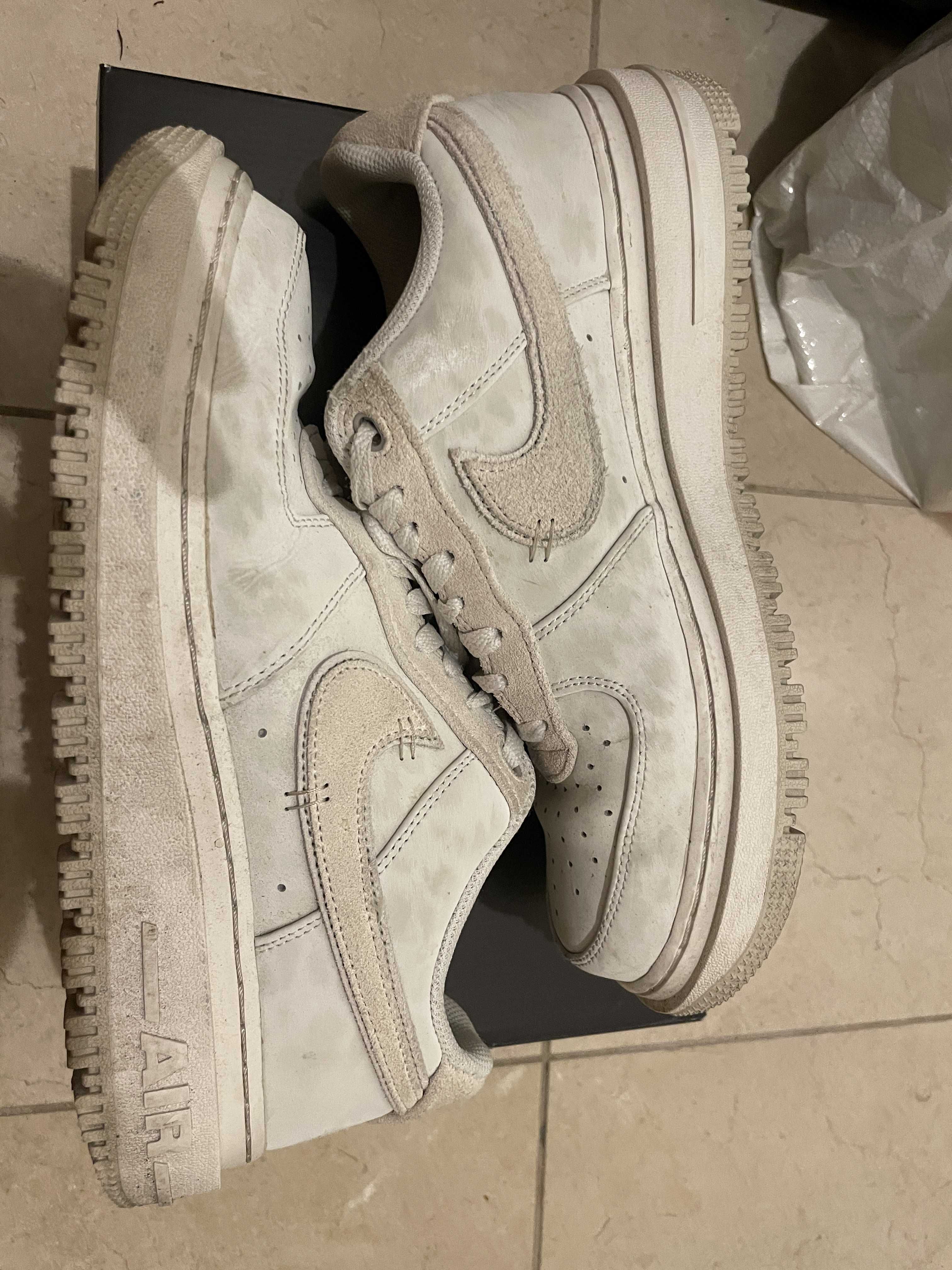 Nike Air Force 1 Low Luxe "Summit White/Light Bone"