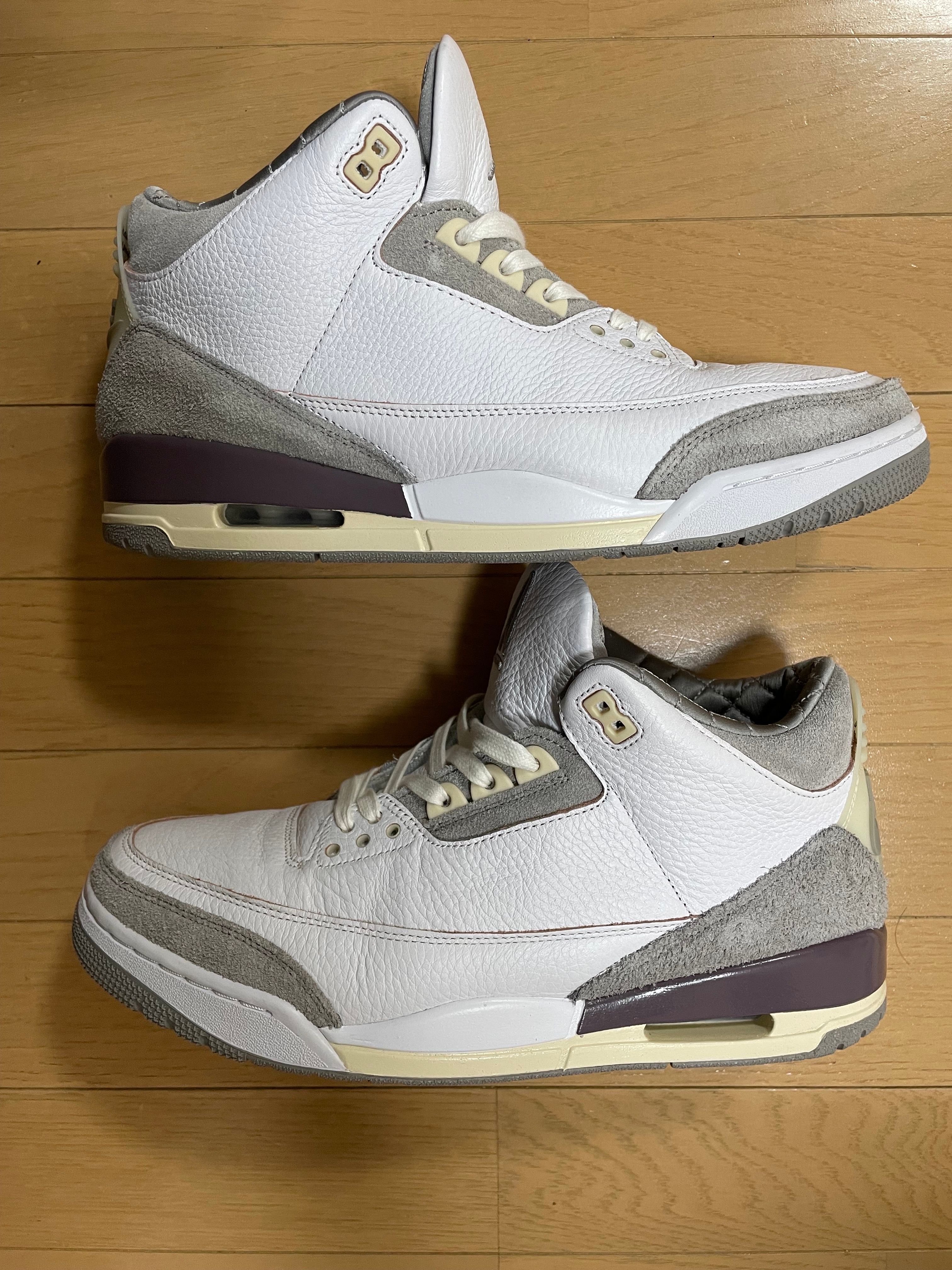 A Ma Maniere × Nike Women's Air Jordan 3 Retro SP "White/Medium Grey Violet Ore"