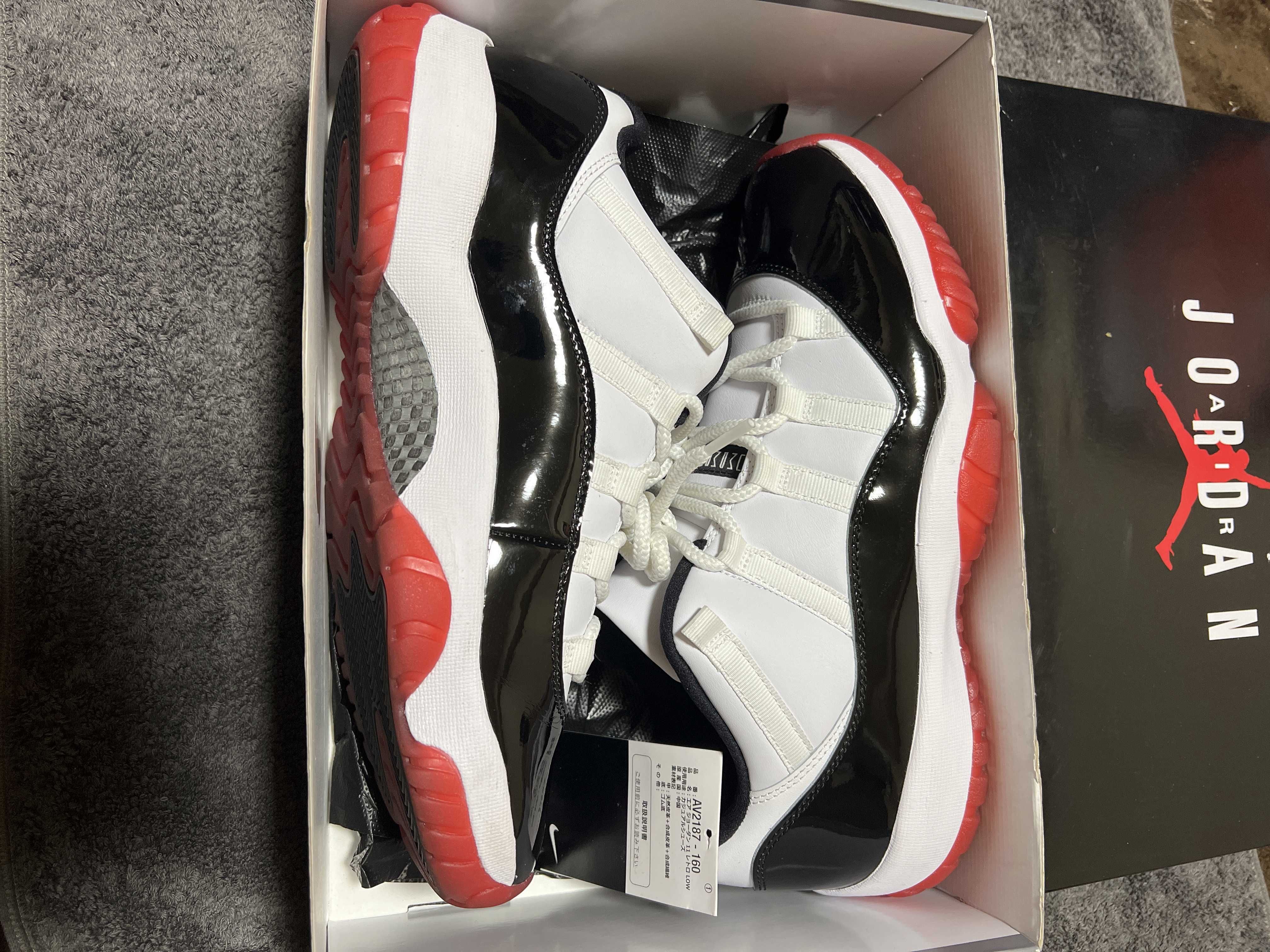 Nike Air Jordan 11 Low "Gym Red"