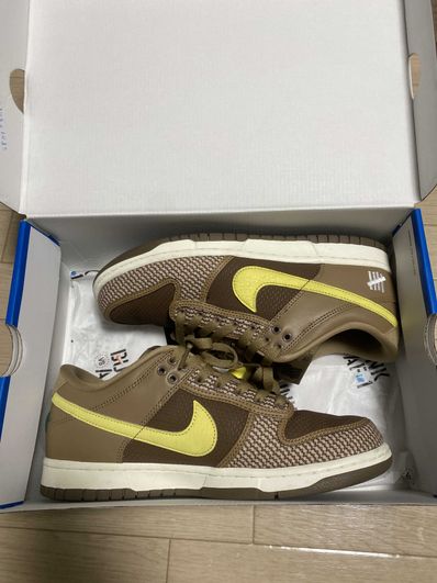 UNDEFEATED × Nike Dunk Low SP "Canteen/Lemon Frost/Palomino"