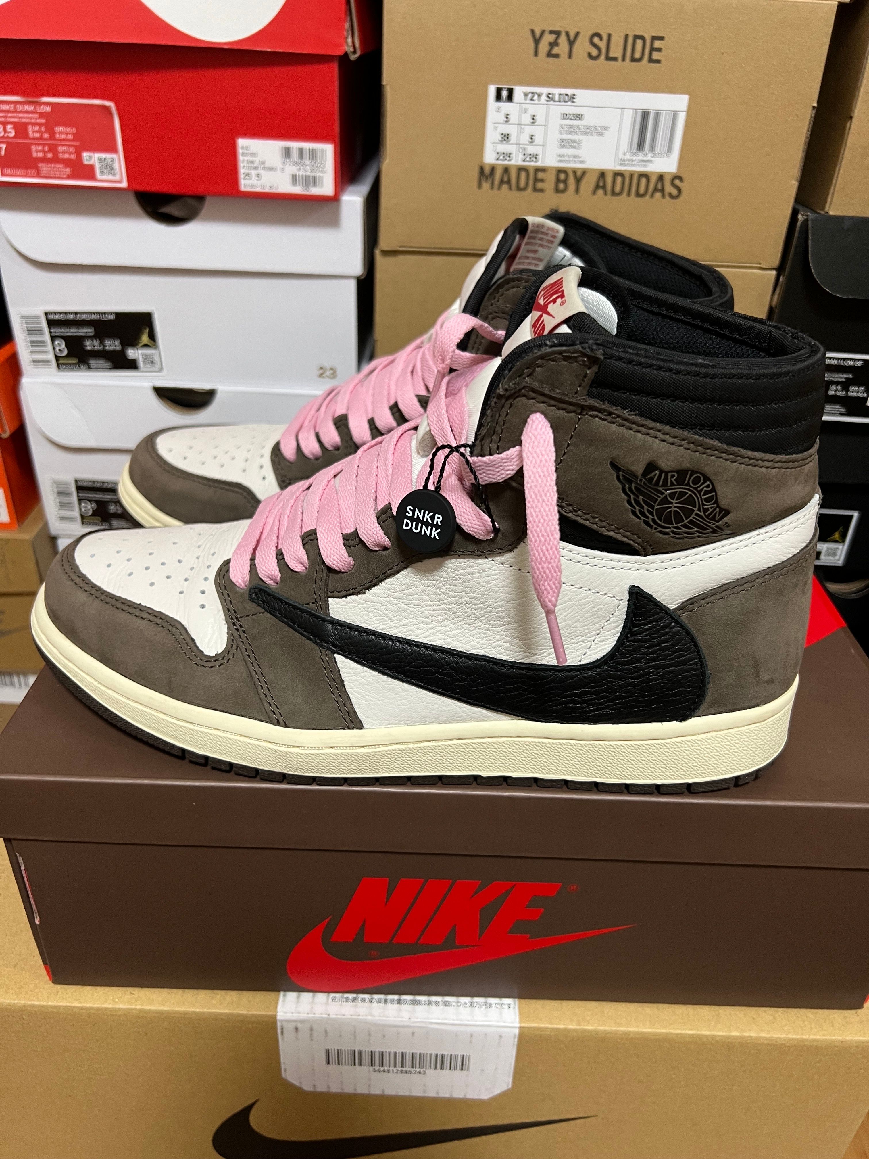 Travis Scott × Nike Air Jordan 1 Retro High OG TS SP "Sail/Dark Mocha"