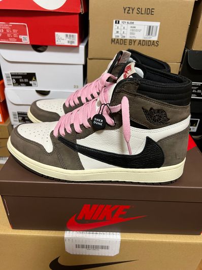 Travis Scott × Nike Air Jordan 1 Retro High OG TS SP "Sail/Dark Mocha"